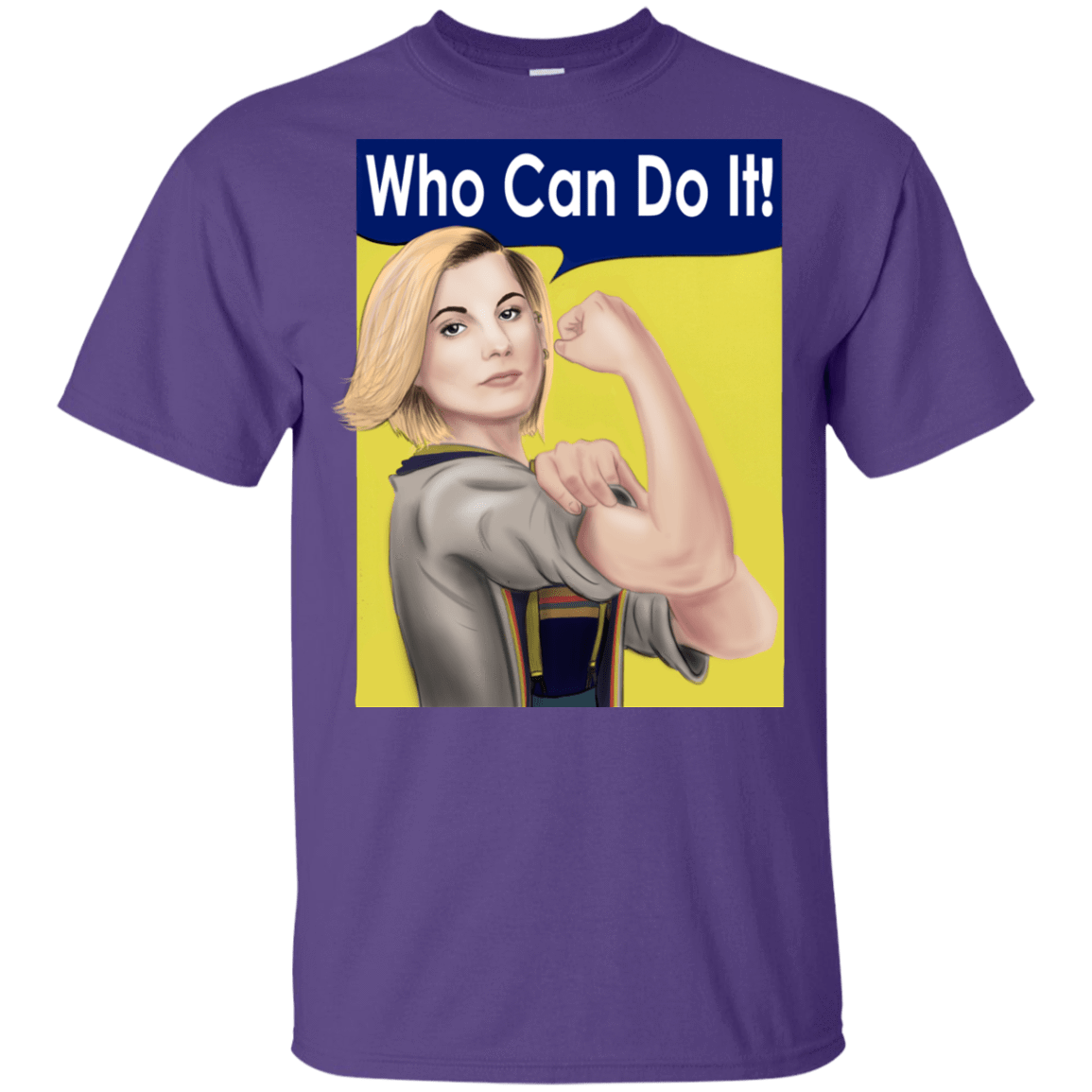 T-Shirts Purple / YXS Who Can Do It Youth T-Shirt