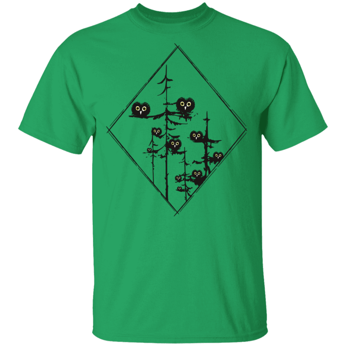 T-Shirts Irish Green / S Who Forest T-Shirt
