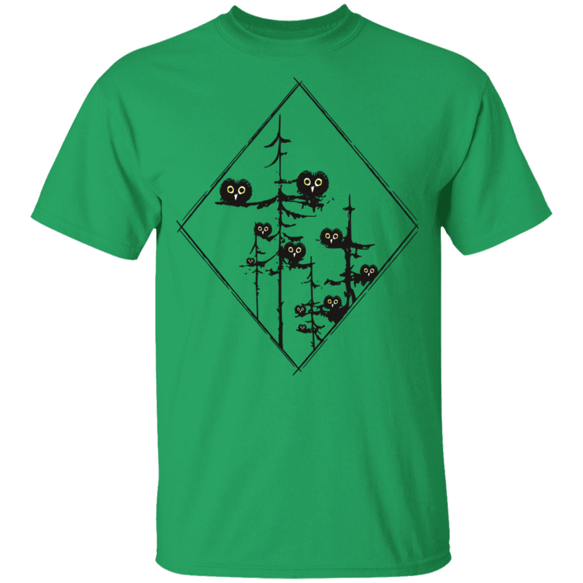 T-Shirts Irish Green / YXS Who Forest Youth T-Shirt
