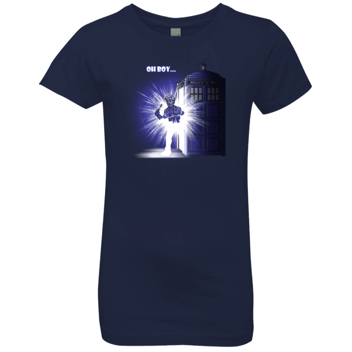 T-Shirts Midnight Navy / YXS Who is Doctor Beckett Girls Premium T-Shirt