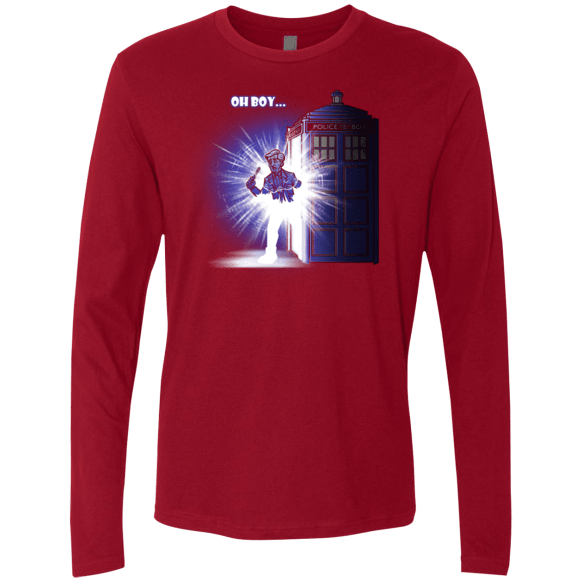 T-Shirts Cardinal / Small Who is Doctor Beckett Men's Premium Long Sleeve