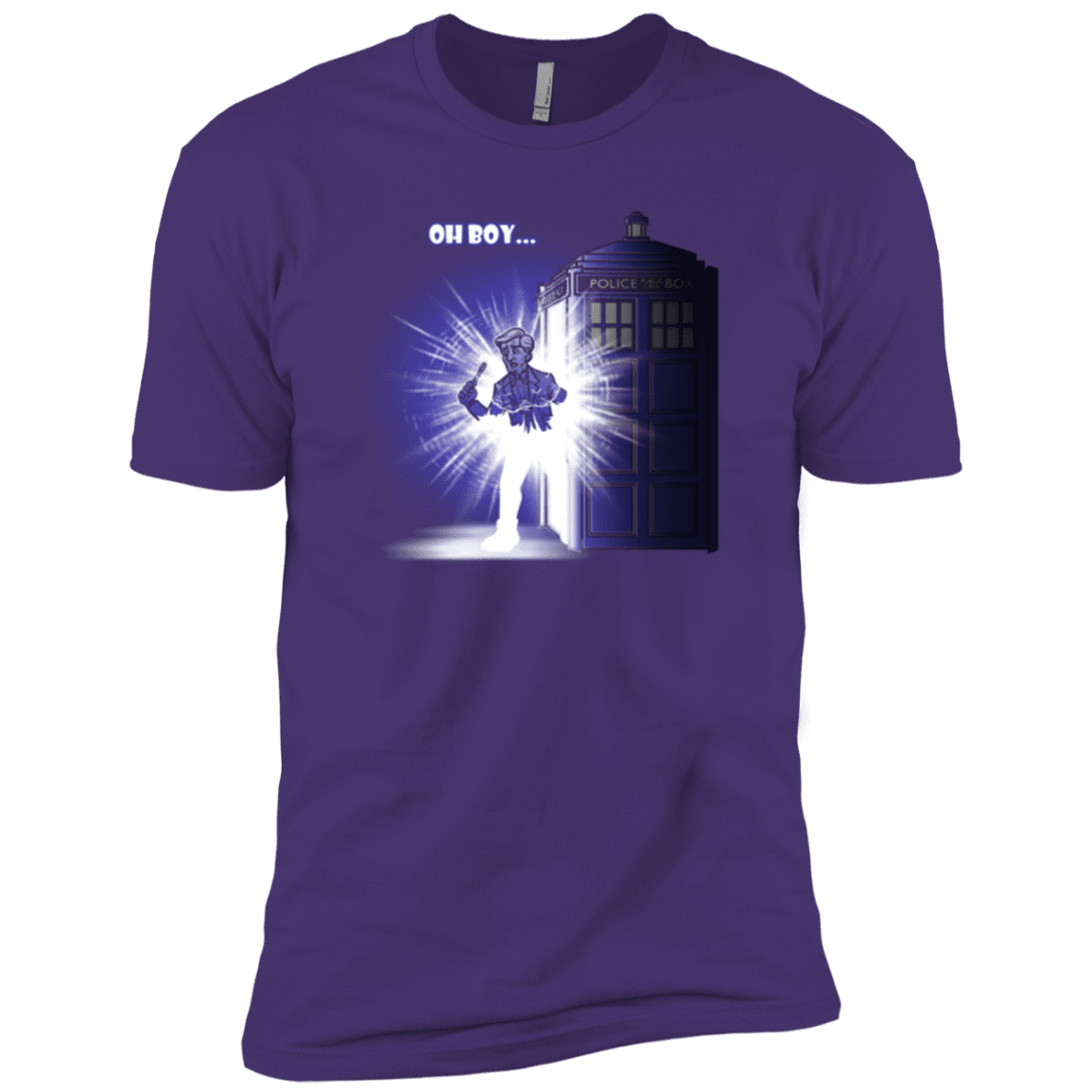 T-Shirts Purple / X-Small Who is Doctor Beckett Men's Premium T-Shirt