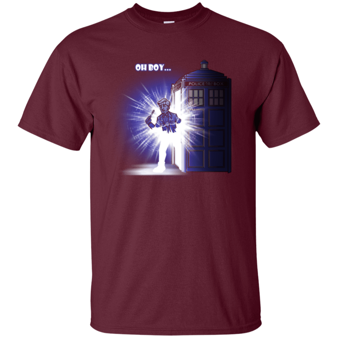 T-Shirts Maroon / Small Who is Doctor Beckett T-Shirt