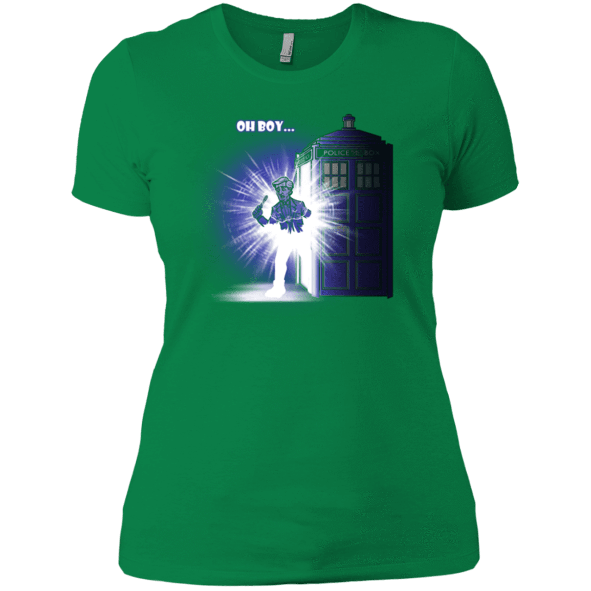 T-Shirts Kelly Green / X-Small Who is Doctor Beckett Women's Premium T-Shirt
