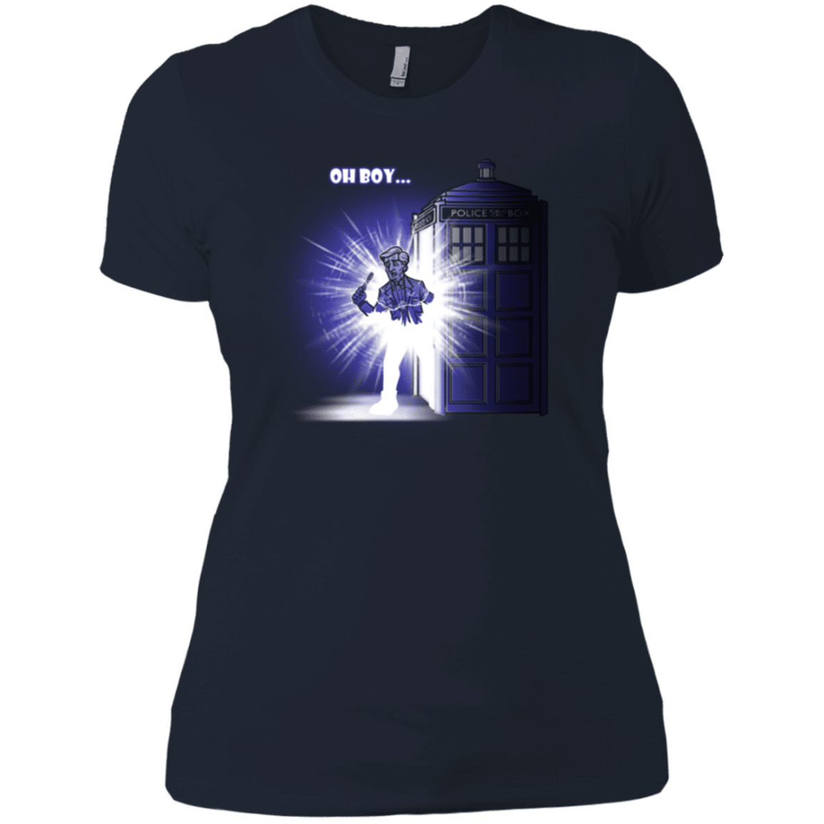 T-Shirts Midnight Navy / X-Small Who is Doctor Beckett Women's Premium T-Shirt