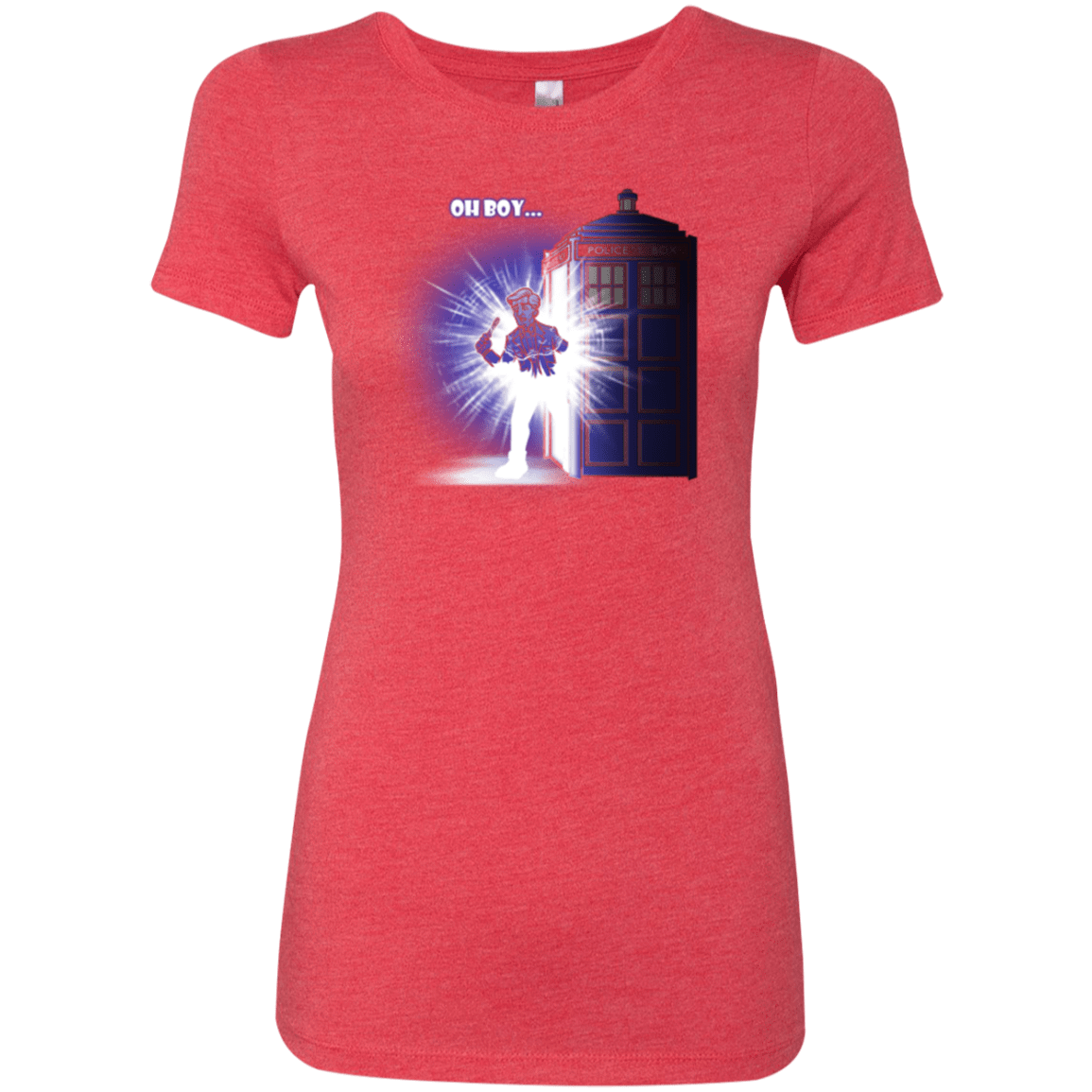 T-Shirts Vintage Red / Small Who is Doctor Beckett Women's Triblend T-Shirt
