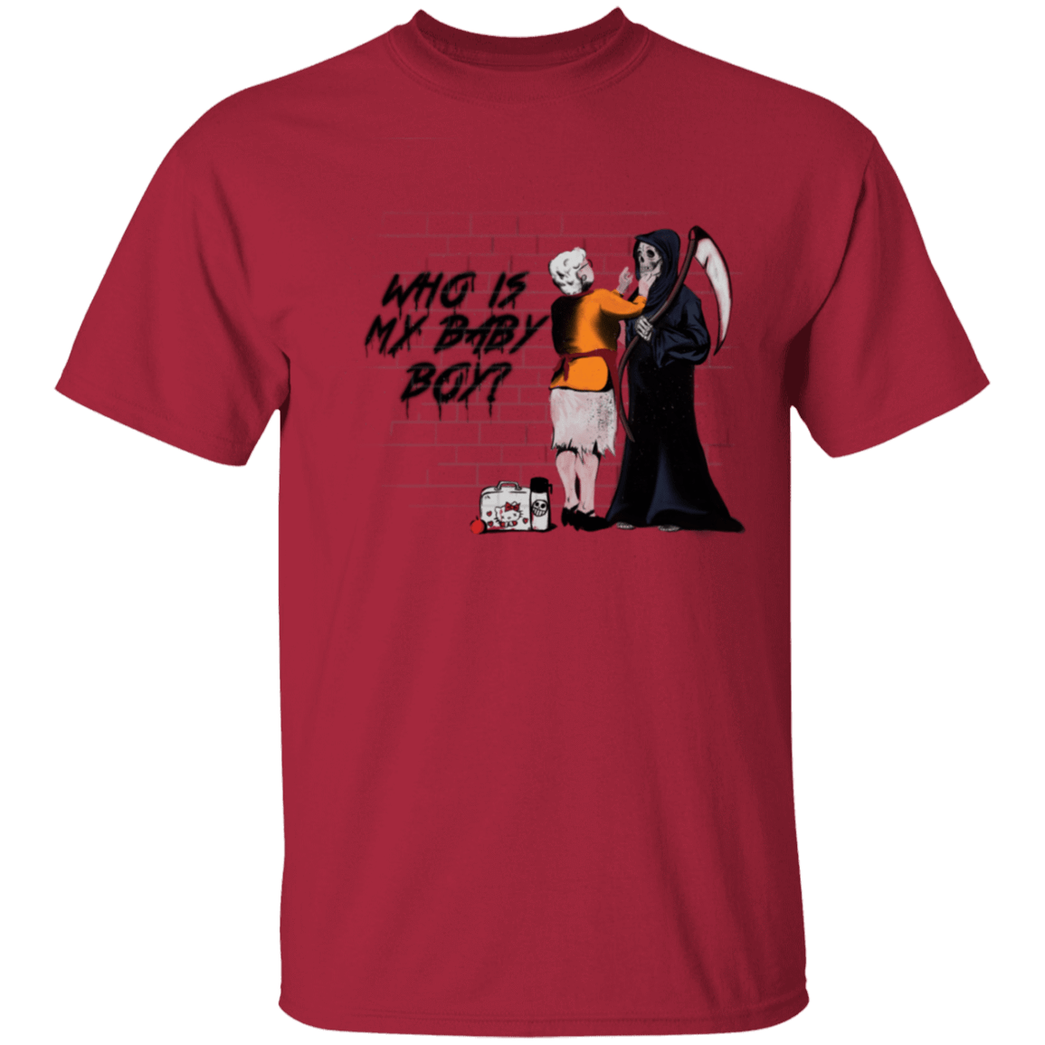 T-Shirts Cardinal / S Who Is My Baby Boy T-Shirt