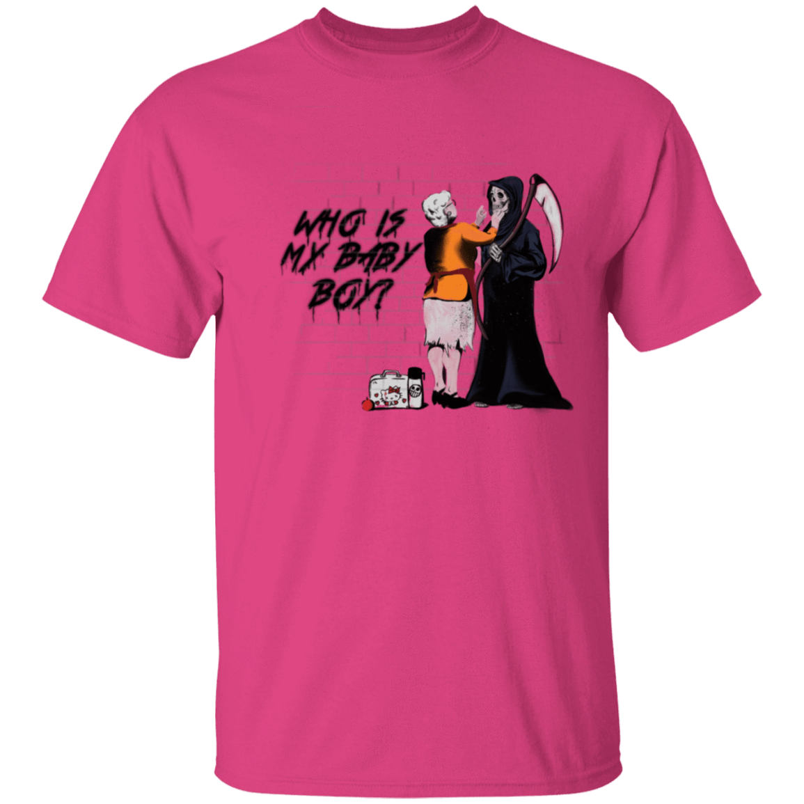 T-Shirts Heliconia / S Who Is My Baby Boy T-Shirt