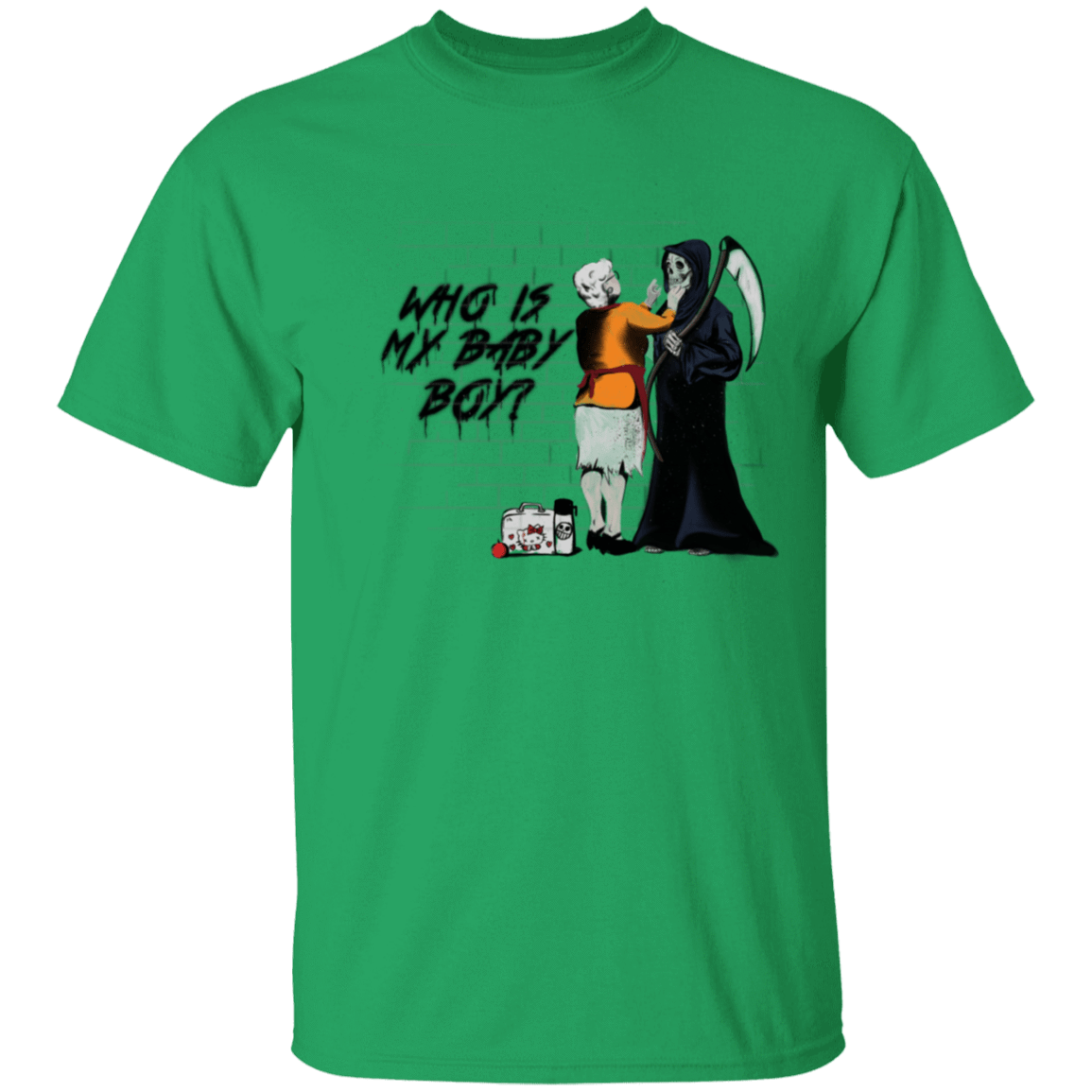 T-Shirts Irish Green / S Who Is My Baby Boy T-Shirt