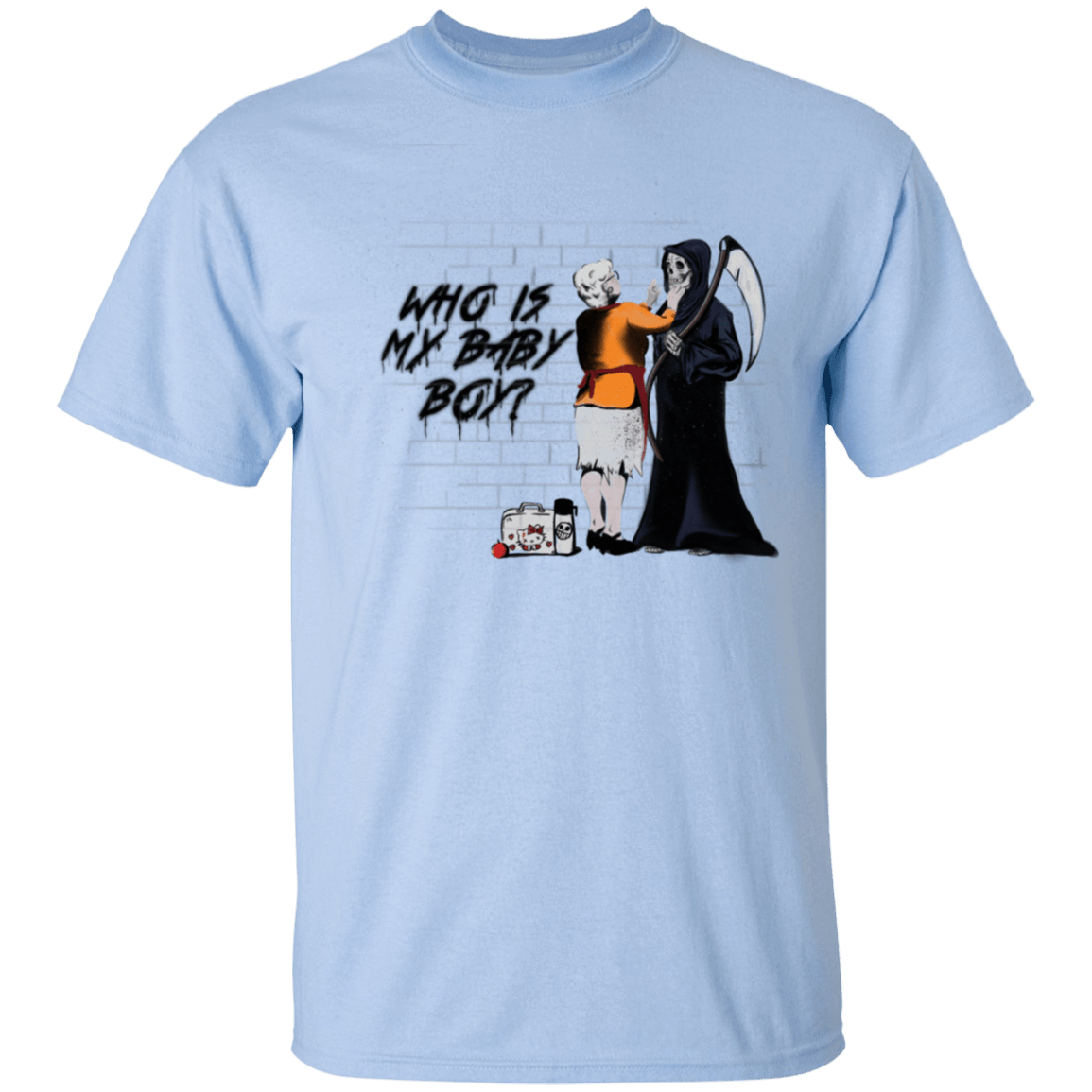 T-Shirts Light Blue / S Who Is My Baby Boy T-Shirt