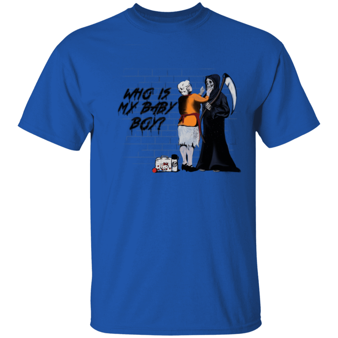 T-Shirts Royal / S Who Is My Baby Boy T-Shirt