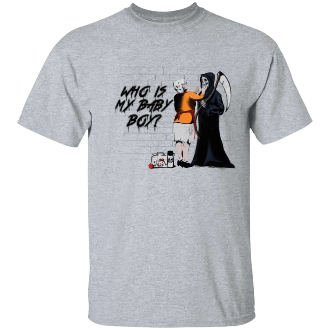 T-Shirts Sport Grey / S Who Is My Baby Boy T-Shirt