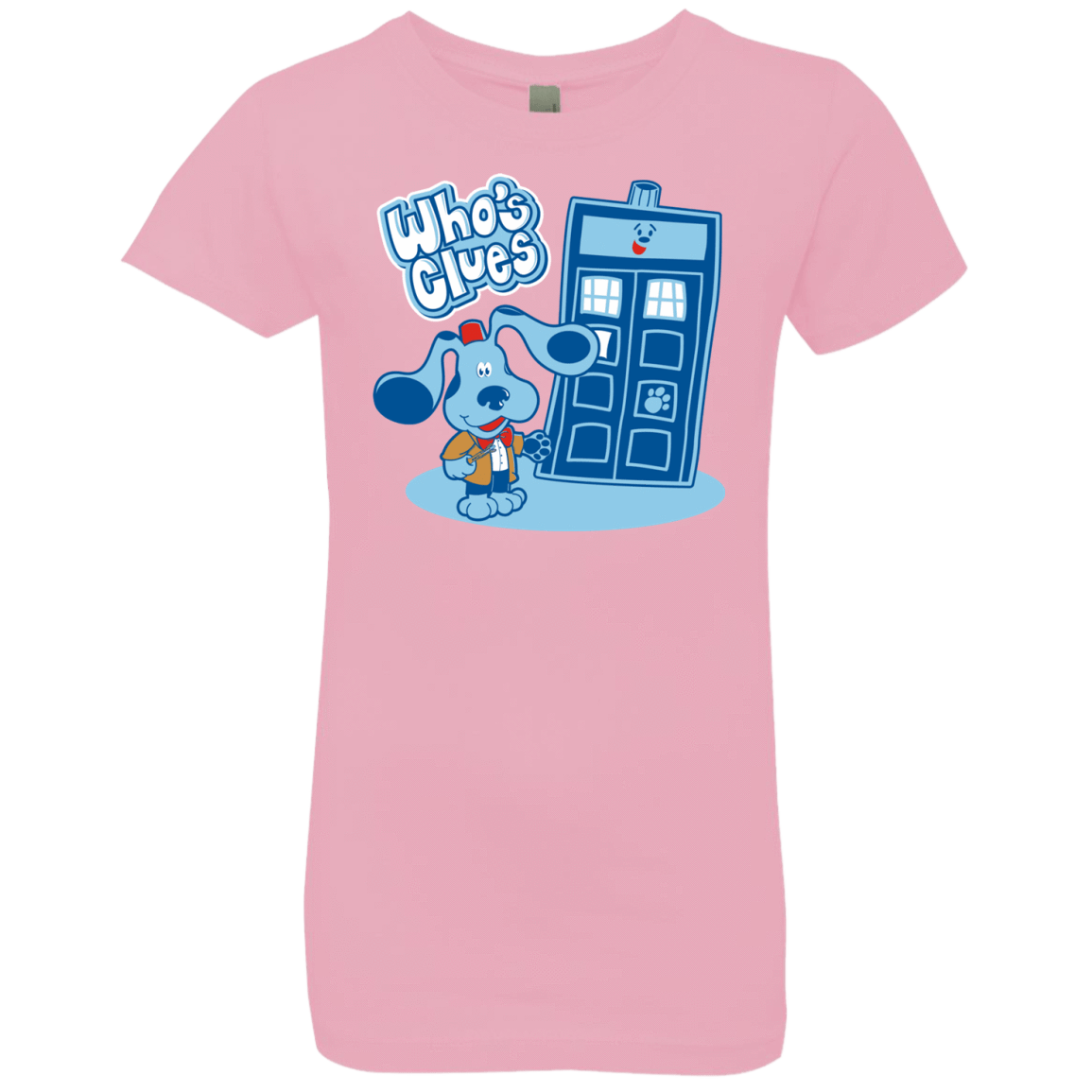 T-Shirts Light Pink / YXS Who's Clues Girls Premium T-Shirt