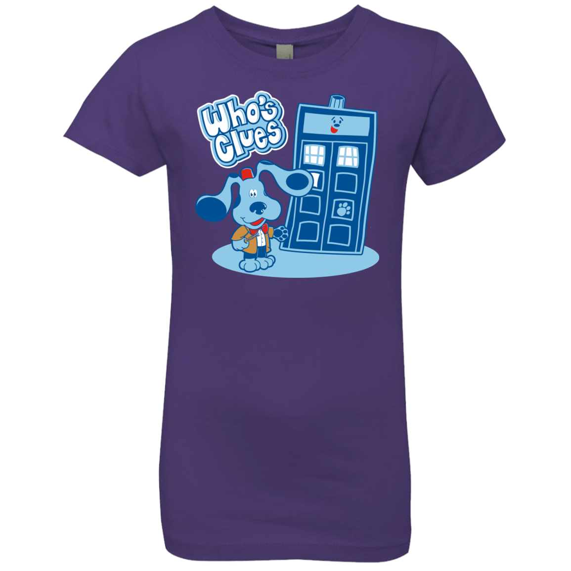 T-Shirts Purple Rush / YXS Who's Clues Girls Premium T-Shirt