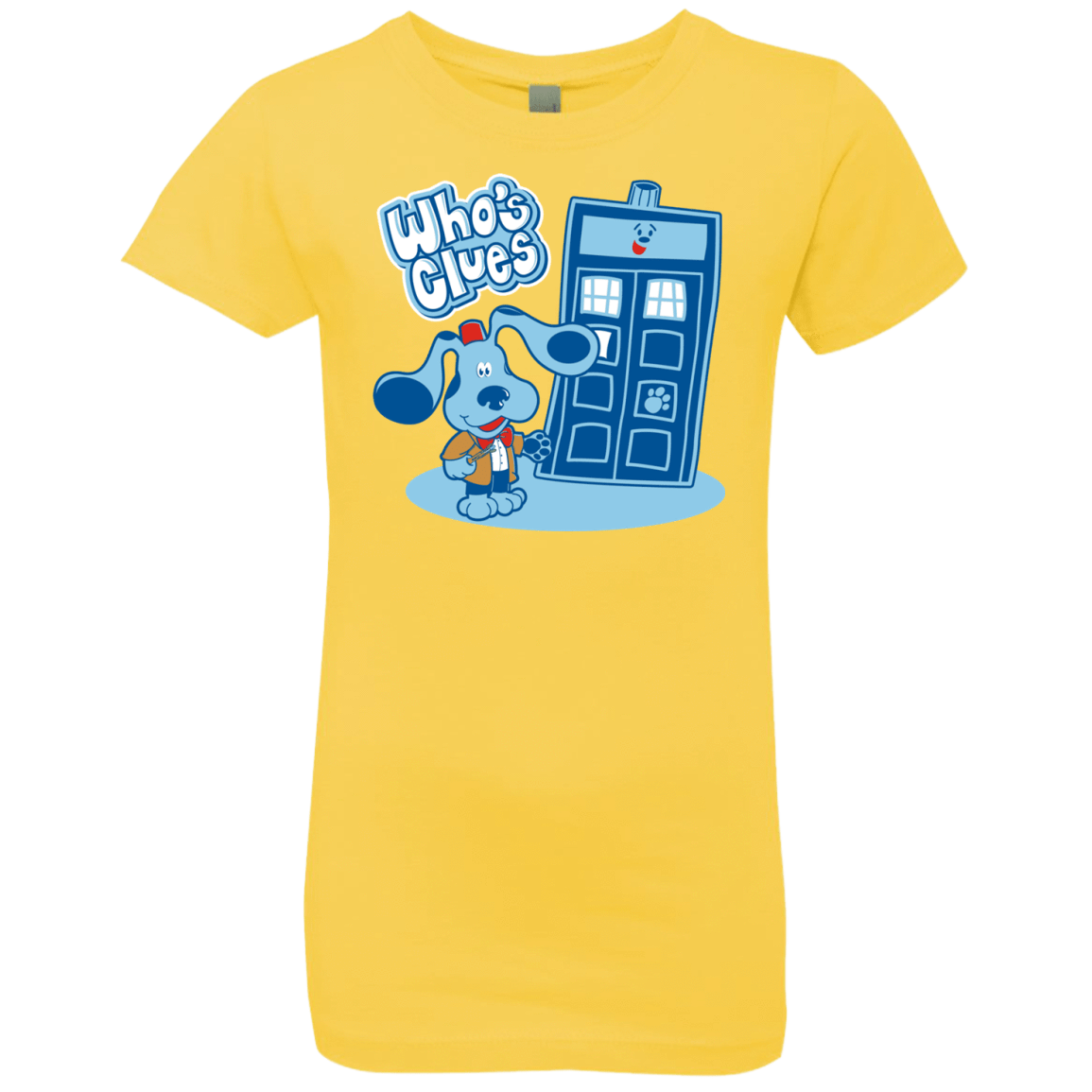T-Shirts Vibrant Yellow / YXS Who's Clues Girls Premium T-Shirt