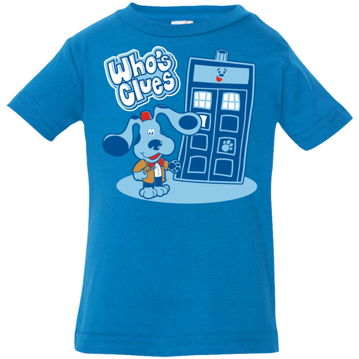 T-Shirts Cobalt / 6 Months Who's Clues Infant Premium T-Shirt