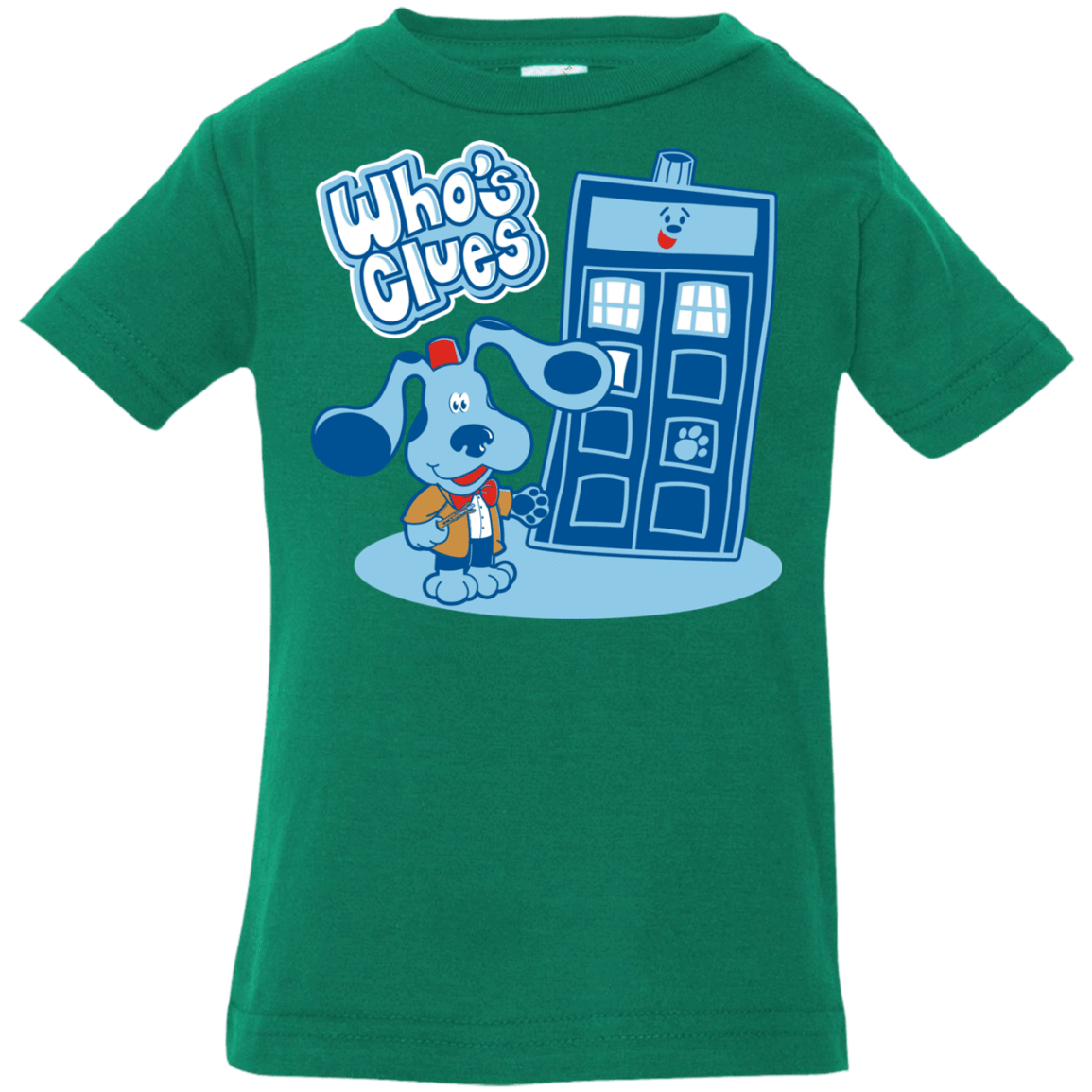 T-Shirts Kelly / 6 Months Who's Clues Infant Premium T-Shirt