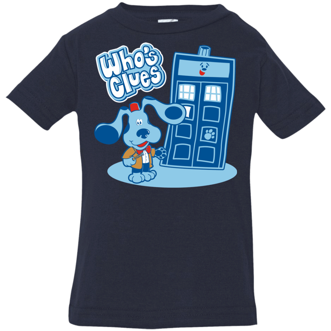 T-Shirts Navy / 6 Months Who's Clues Infant Premium T-Shirt