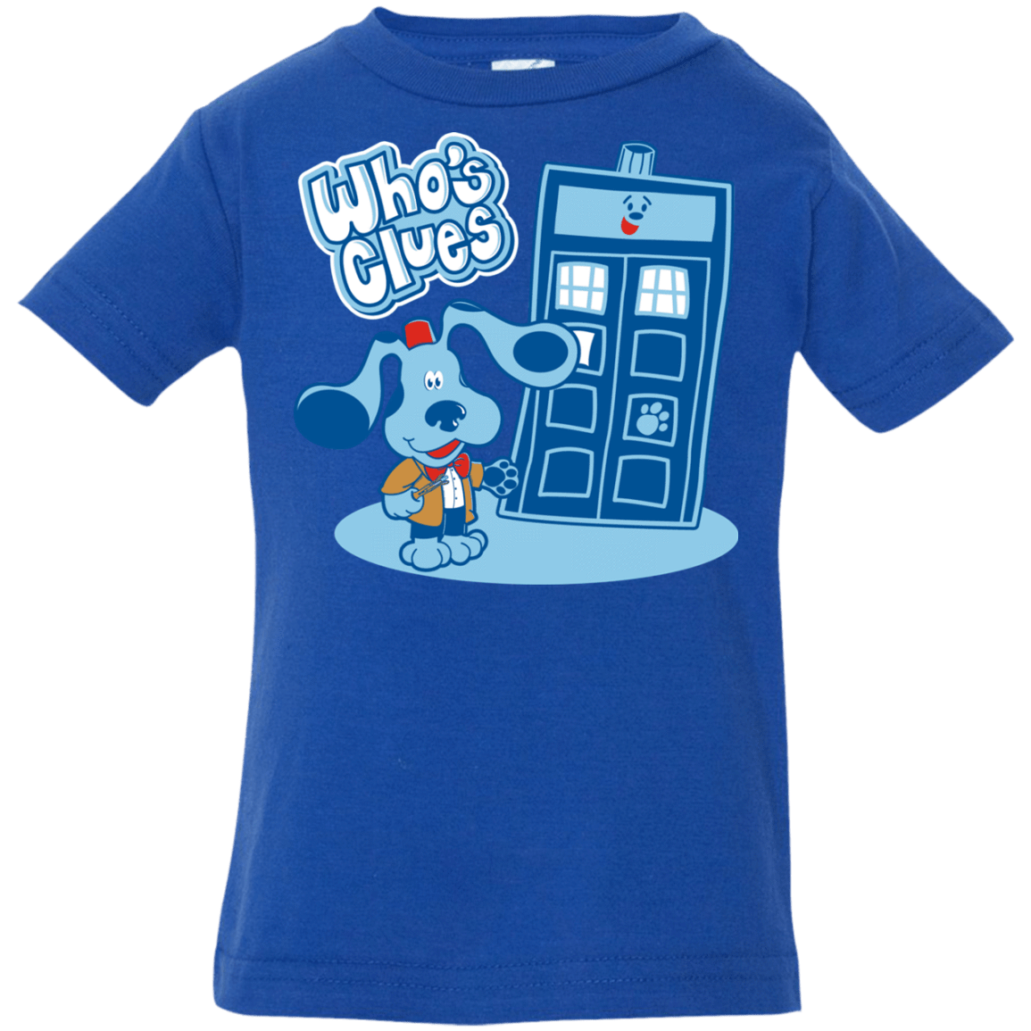 T-Shirts Royal / 6 Months Who's Clues Infant Premium T-Shirt