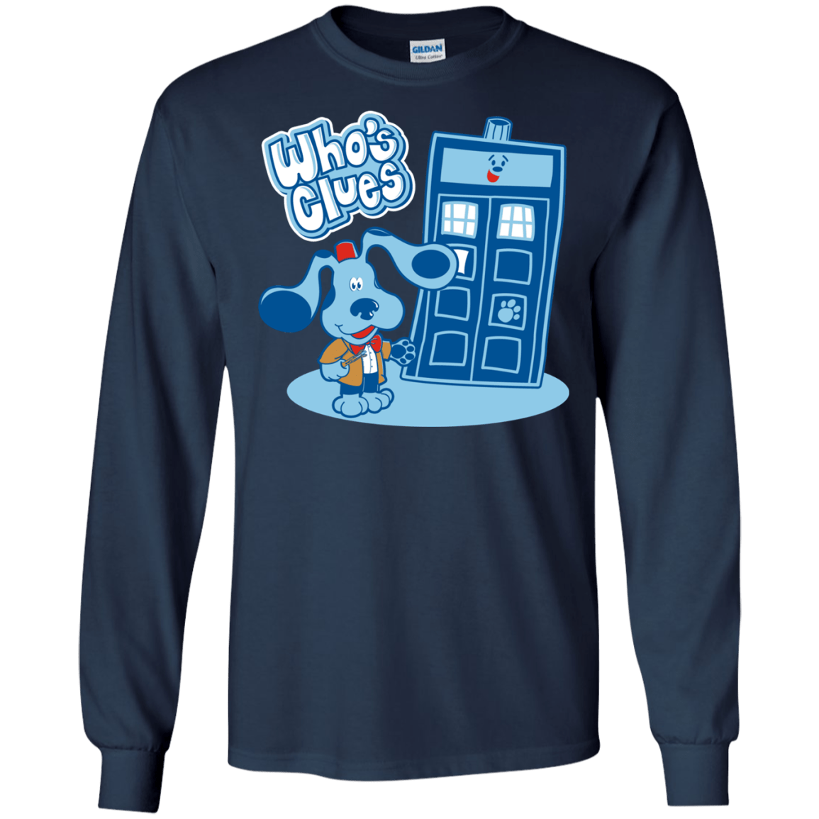 Who's Clues Men's Long Sleeve T-Shirt