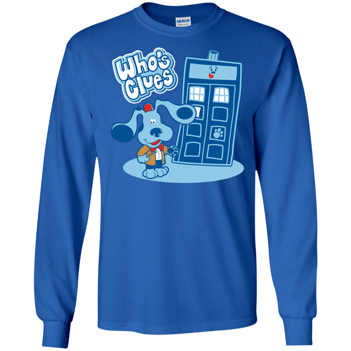Who's Clues Men's Long Sleeve T-Shirt