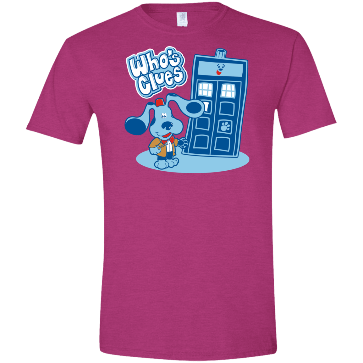 Who's Clues Men's Semi-Fitted Softstyle