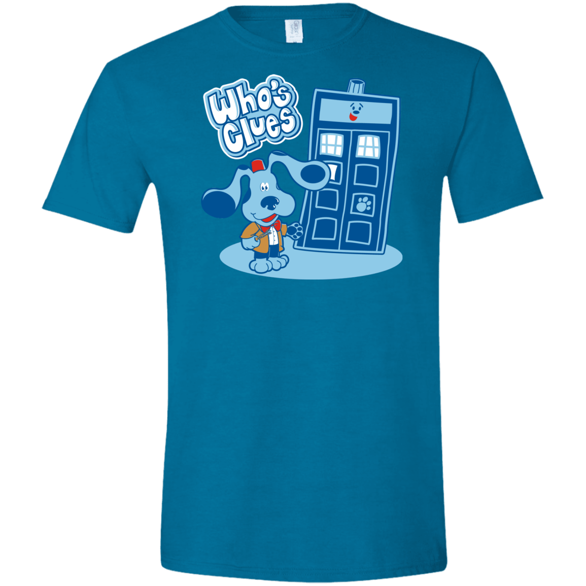 Who's Clues Men's Semi-Fitted Softstyle