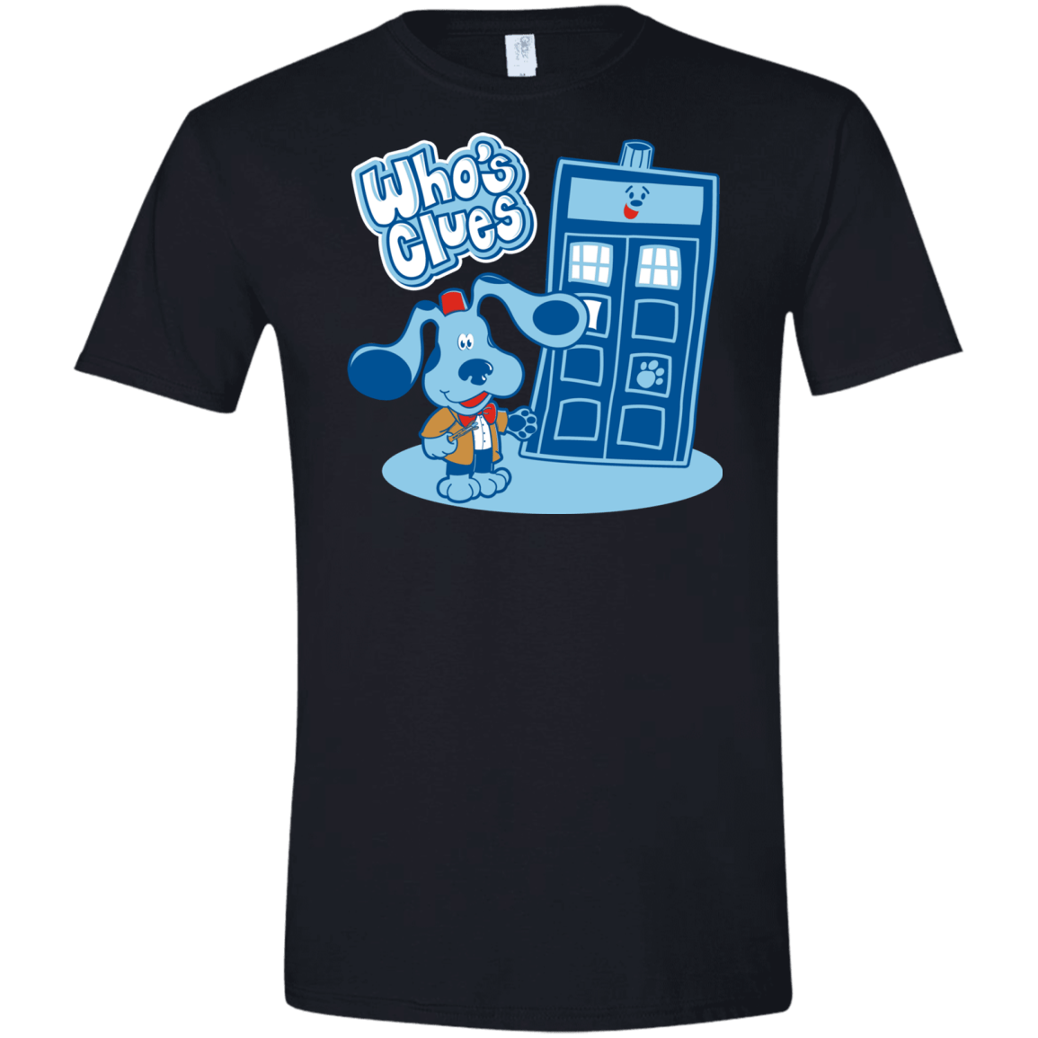 Who's Clues Men's Semi-Fitted Softstyle