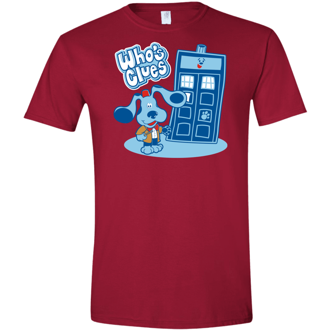 Who's Clues Men's Semi-Fitted Softstyle