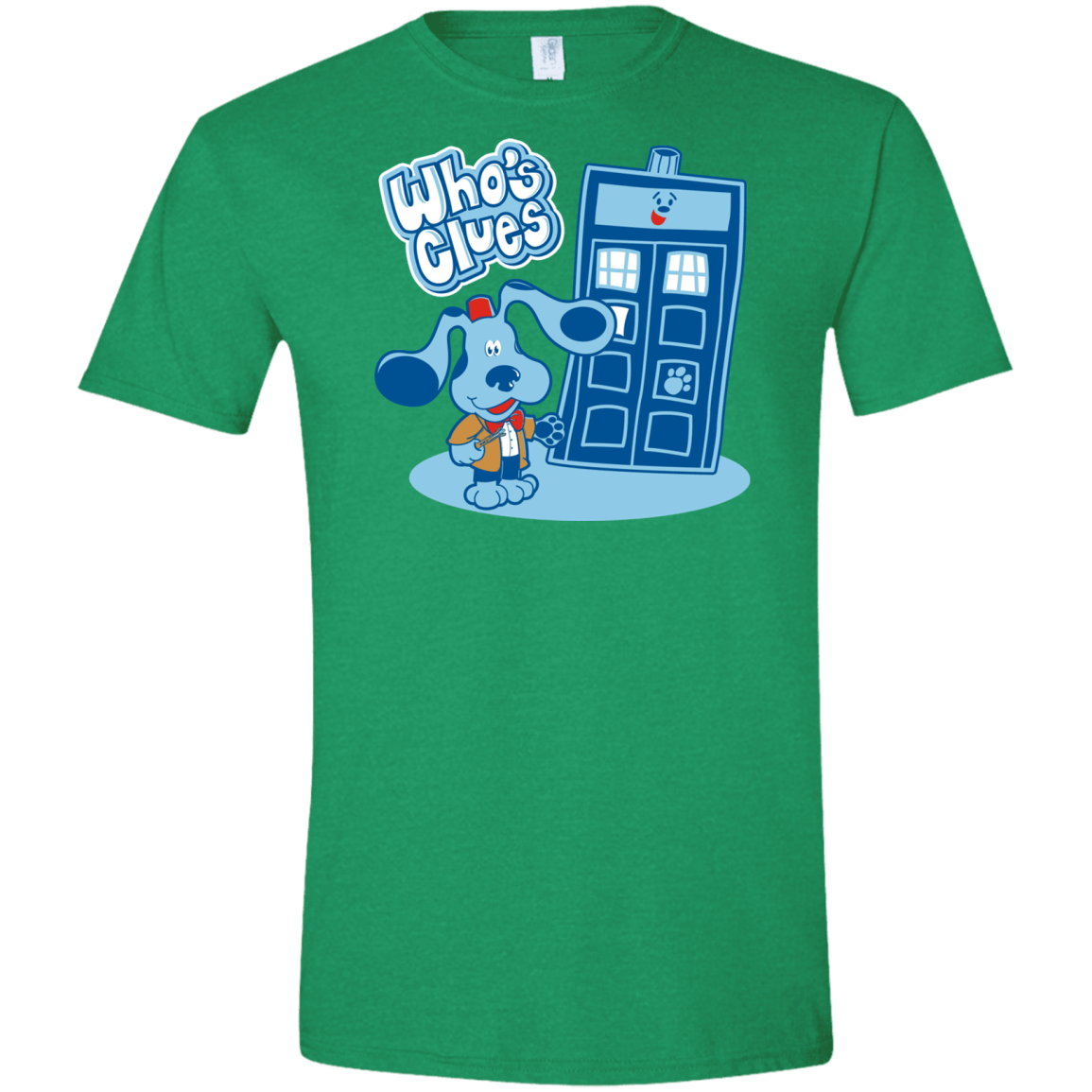 Who's Clues Men's Semi-Fitted Softstyle