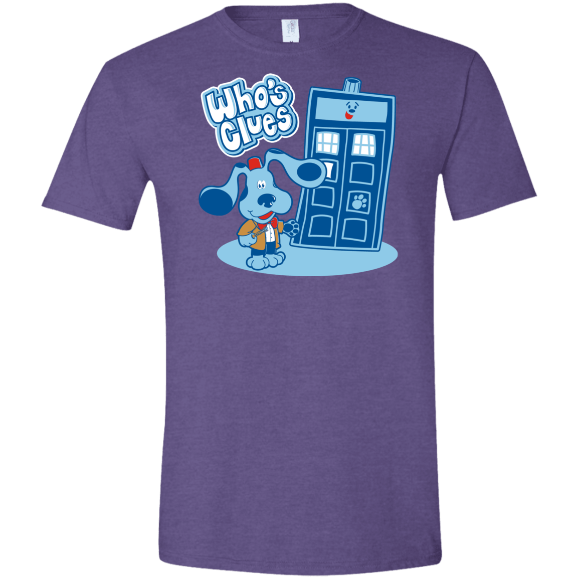 Who's Clues Men's Semi-Fitted Softstyle