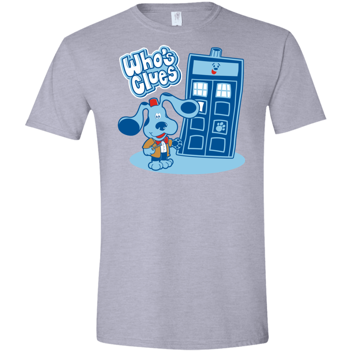 Who's Clues Men's Semi-Fitted Softstyle