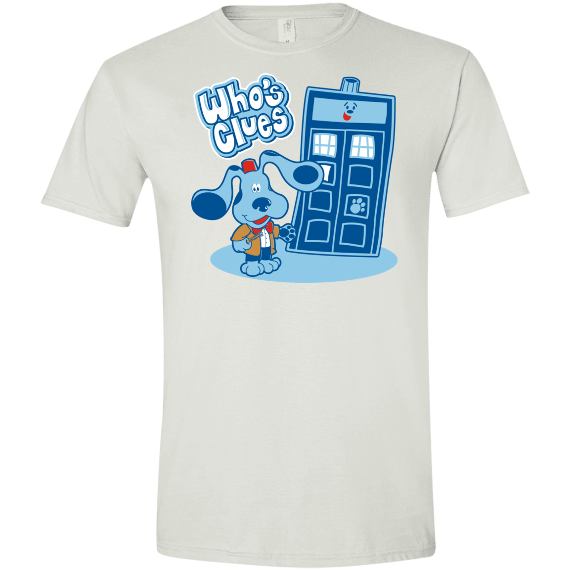 Who's Clues Men's Semi-Fitted Softstyle