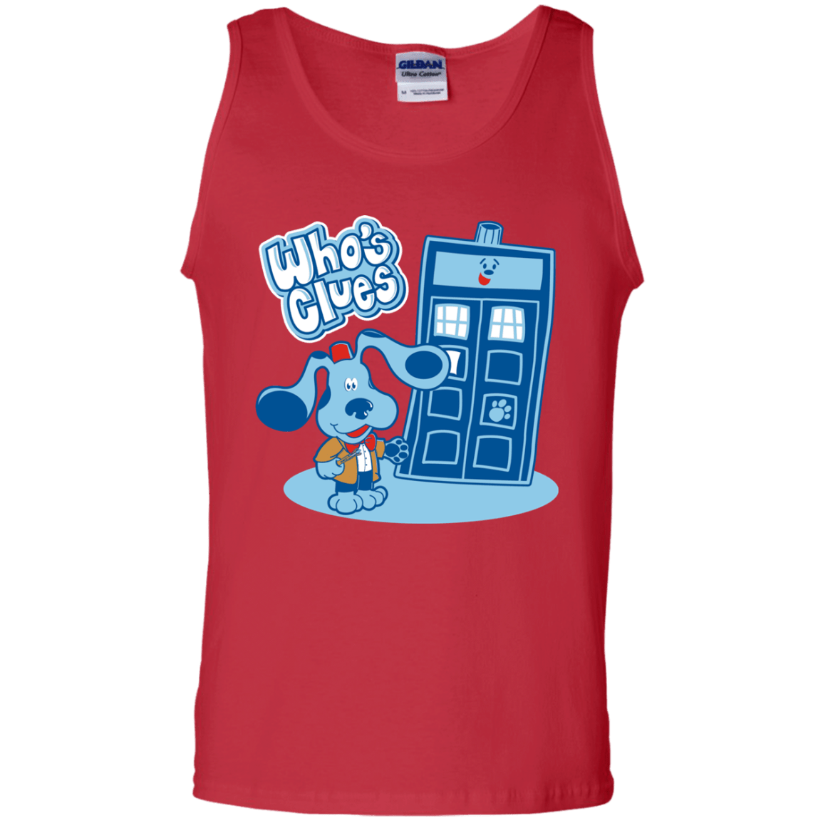Who's Clues Men's Tank Top