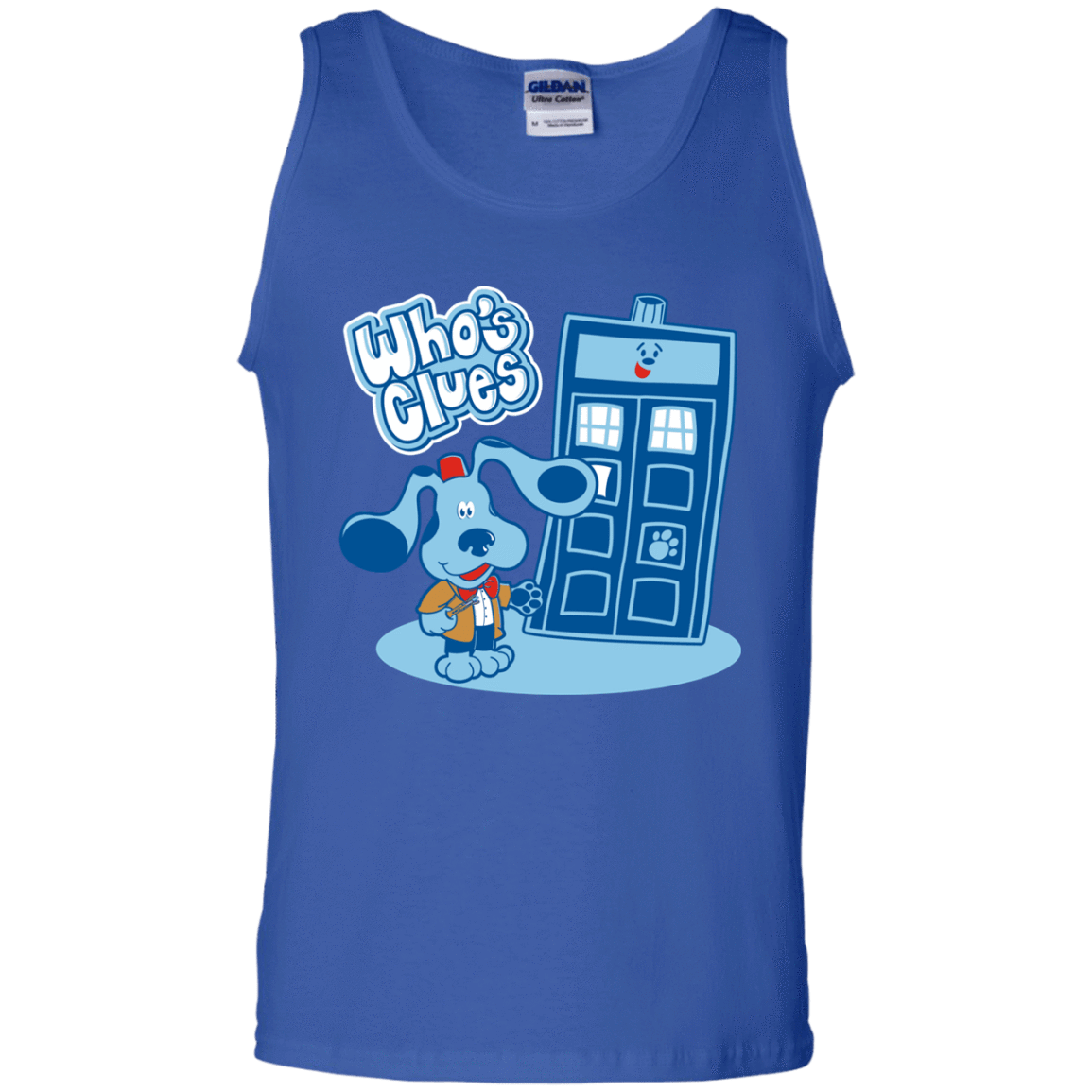 Who's Clues Men's Tank Top