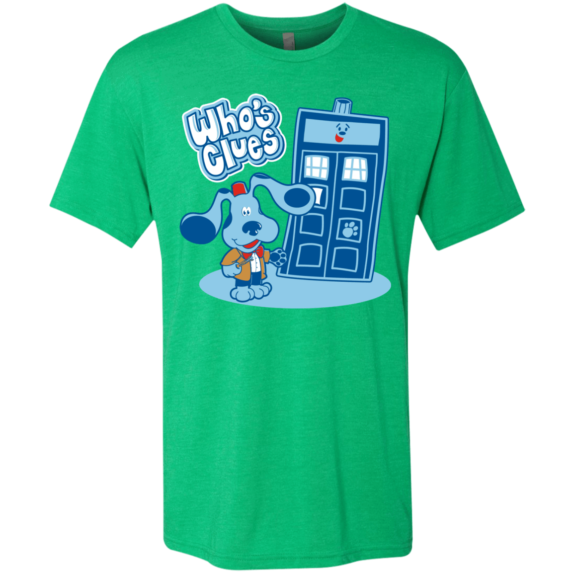 T-Shirts Envy / S Who's Clues Men's Triblend T-Shirt