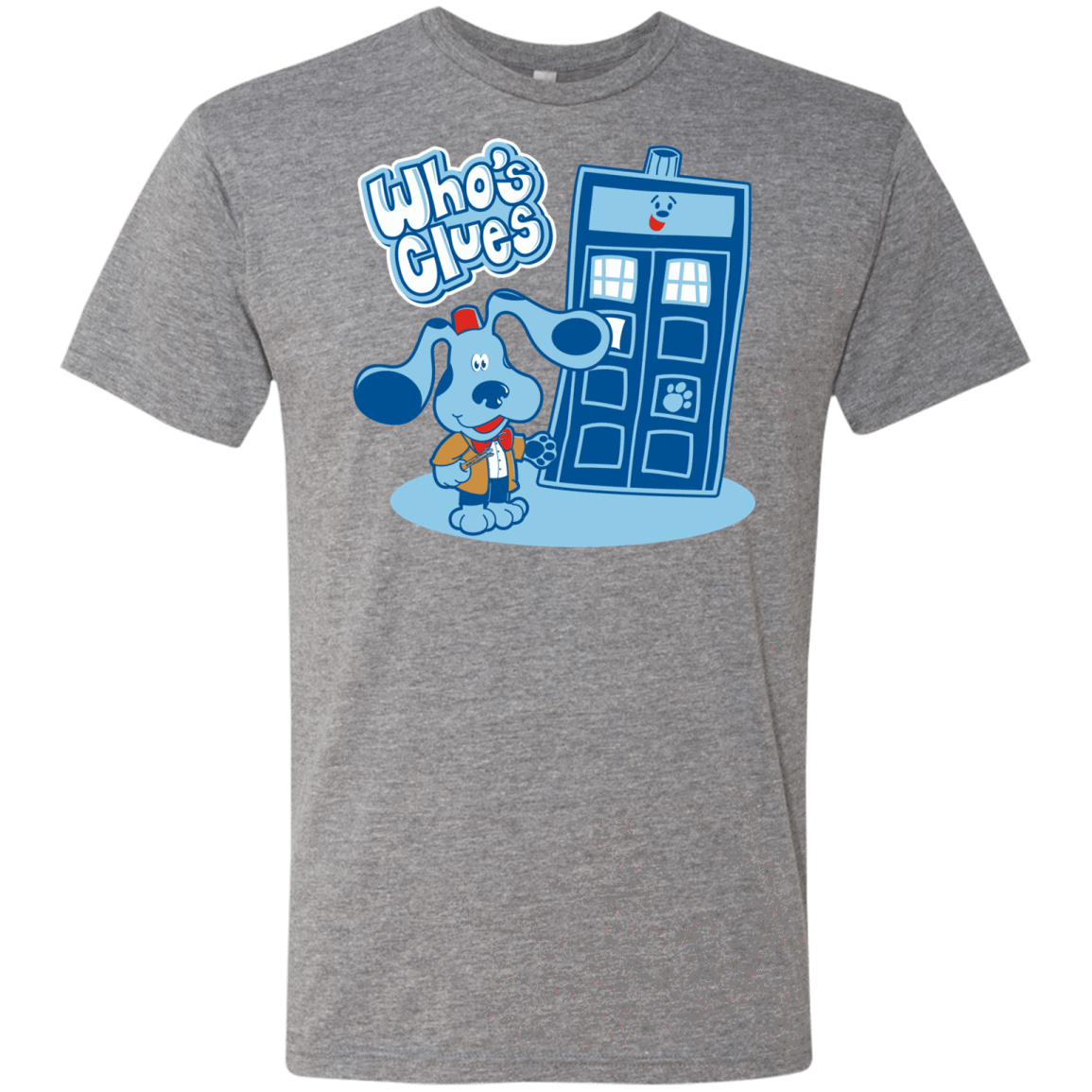 T-Shirts Premium Heather / S Who's Clues Men's Triblend T-Shirt