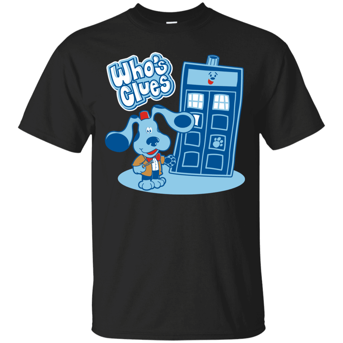 T-Shirts Black / S Who's Clues T-Shirt
