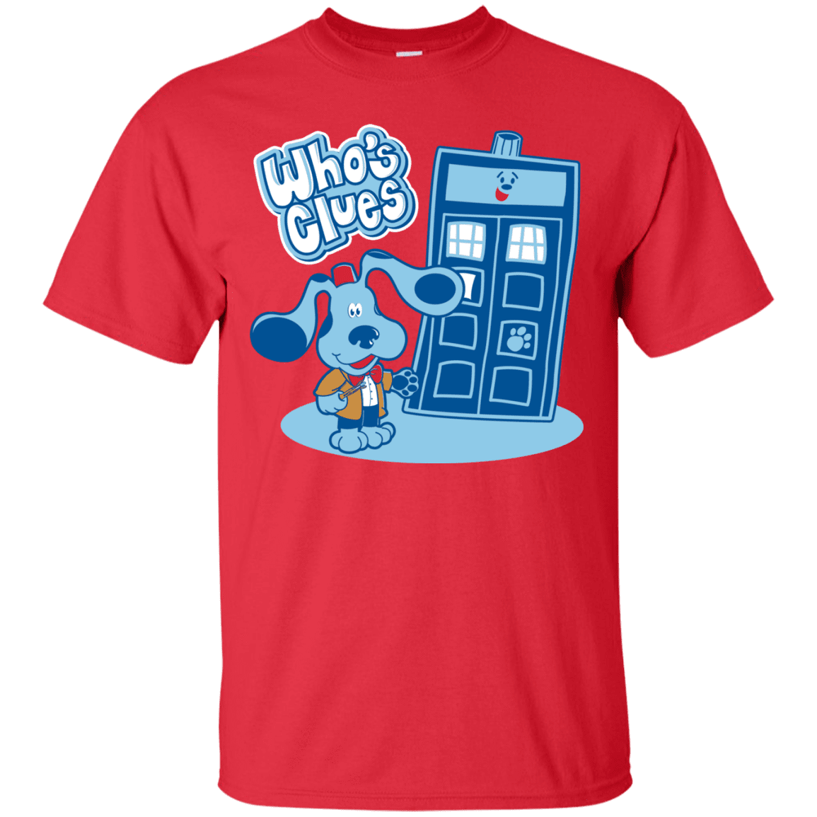 T-Shirts Red / S Who's Clues T-Shirt