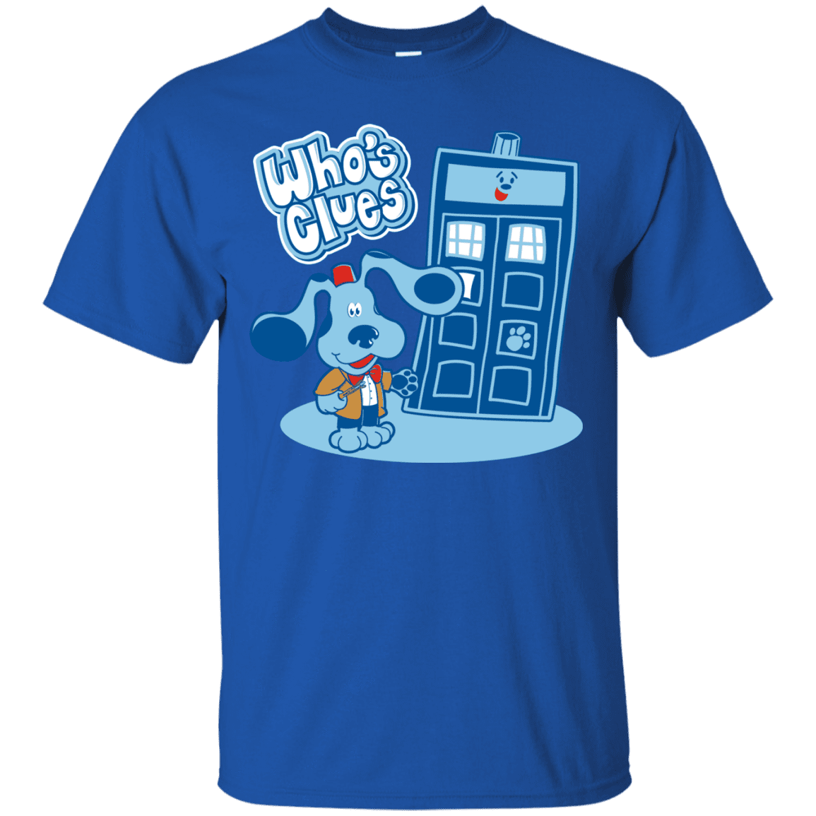T-Shirts Royal / S Who's Clues T-Shirt