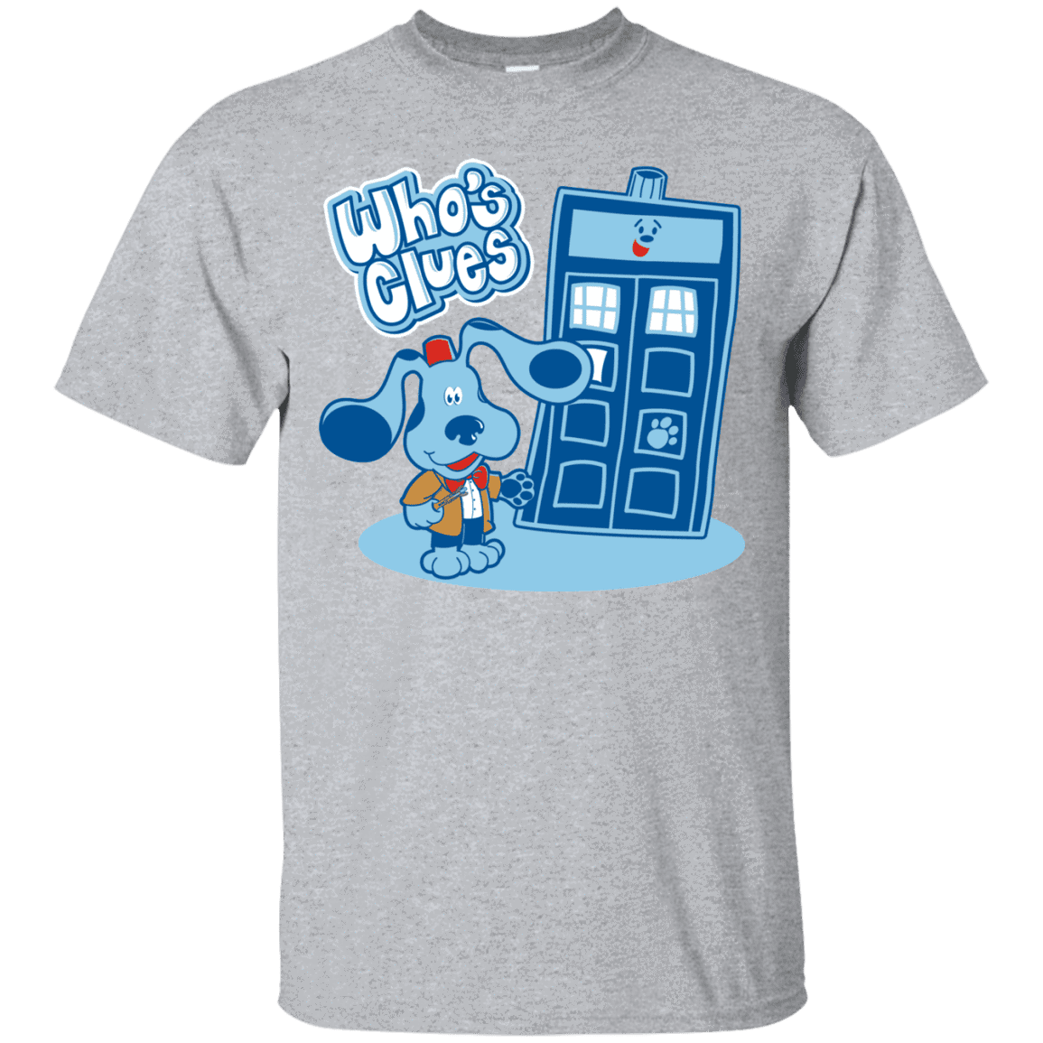 T-Shirts Sport Grey / S Who's Clues T-Shirt