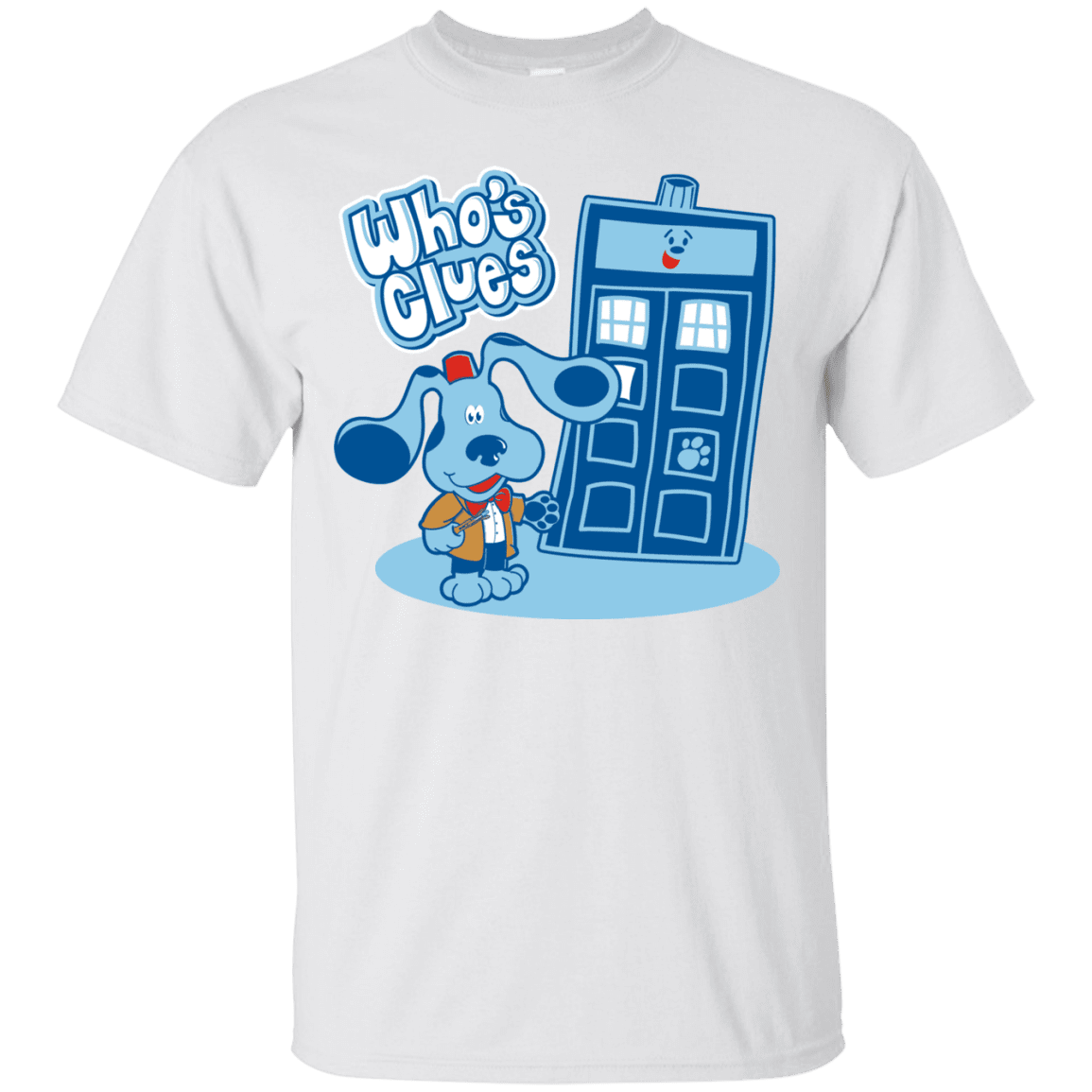 T-Shirts White / S Who's Clues T-Shirt