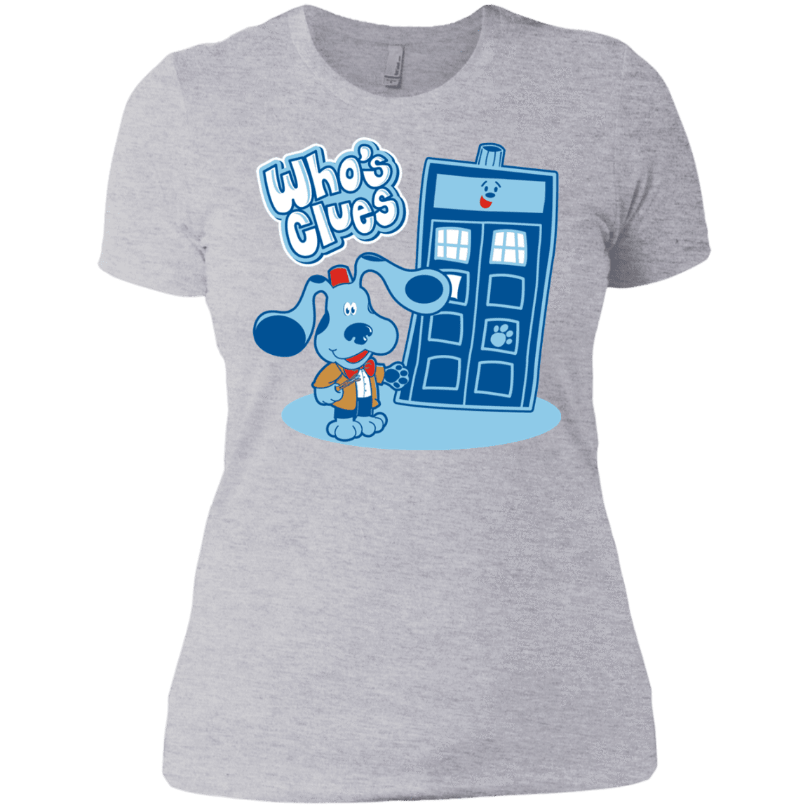 T-Shirts Heather Grey / X-Small Who's Clues Women's Premium T-Shirt