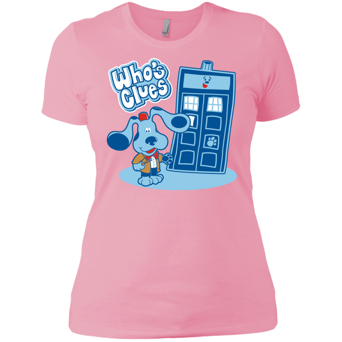 T-Shirts Light Pink / X-Small Who's Clues Women's Premium T-Shirt