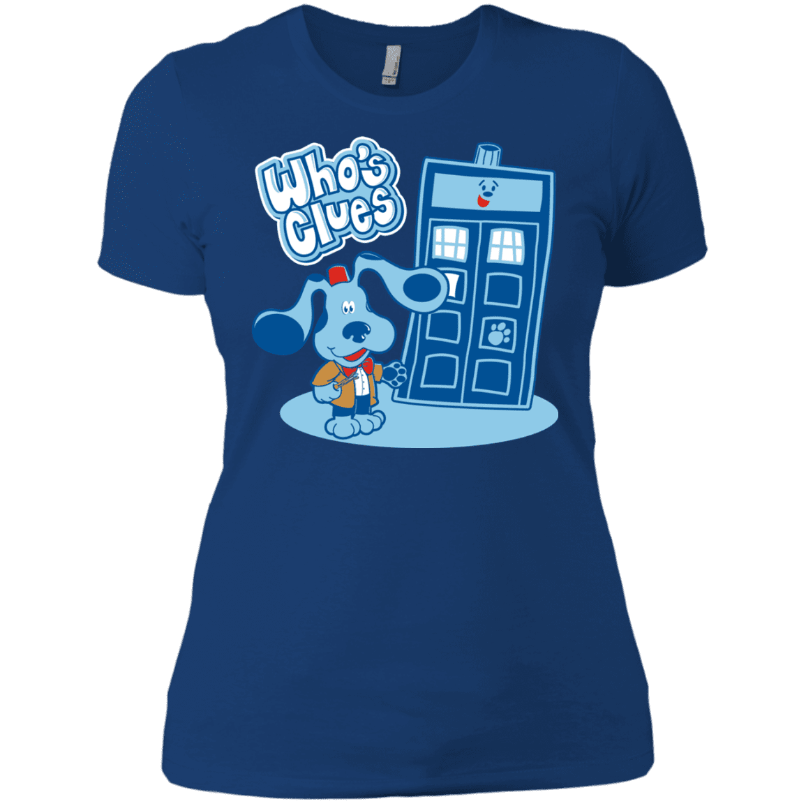 T-Shirts Royal / X-Small Who's Clues Women's Premium T-Shirt