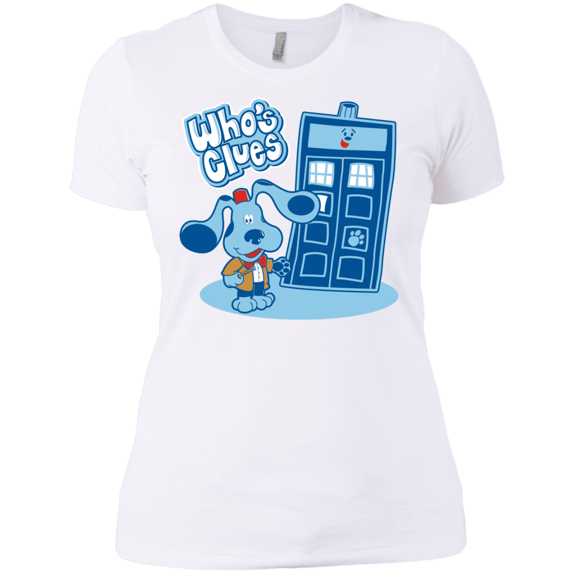 T-Shirts White / X-Small Who's Clues Women's Premium T-Shirt