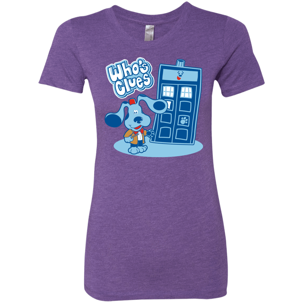 T-Shirts Purple Rush / S Who's Clues Women's Triblend T-Shirt