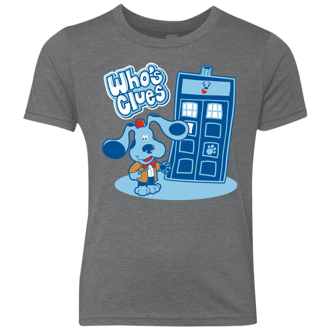 Who's Clues Youth Triblend T-Shirt