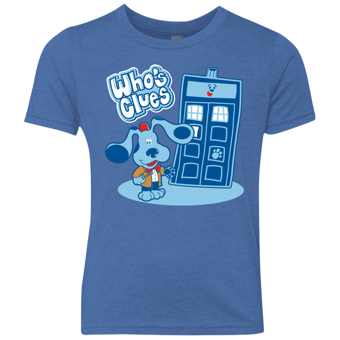 Who's Clues Youth Triblend T-Shirt