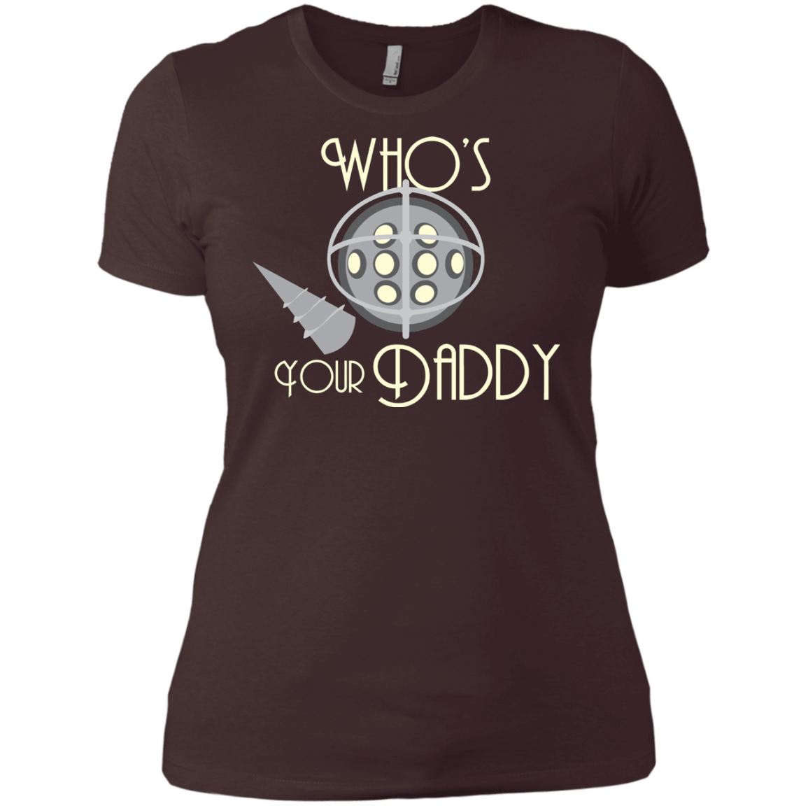 T-Shirts Dark Chocolate / X-Small Who's Your Daddy Women's Premium T-Shirt